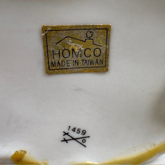 Homco #1459 Porcelain Figurine w/Sticker Duck/Ducklings/Geese Family Vintage - Picture 13 of 16